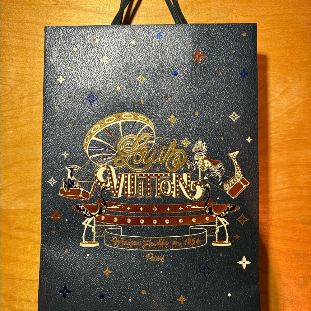 Louis Vuitton limited edition gift bag